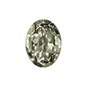 Aurora Crystal Point Back Fancy Stone Foiled - Oval 30x20MM BLACK DIAMOND #1021