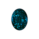 Aurora Crystal Point Back Fancy Stone Foiled - Oval 30x20MM DENIM #7011