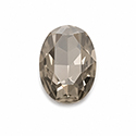 Aurora Crystal Point Back Fancy Stone Foiled - Oval 14x10MM GREIGE #1011