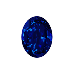 Aurora Crystal Point Back Fancy Stone Foiled - Oval 25x18MM MONTANA #7025