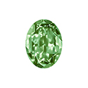 Aurora Crystal Point Back Fancy Stone Foiled - Oval 30x20MM PERIDOT #9013