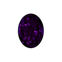 Aurora Crystal Point Back Fancy Stone Foiled - Oval 30x20MM PURPLE VELVET #6023