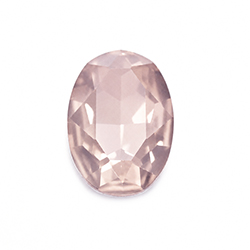 Aurora Crystal Point Back Fancy Stone Foiled - Oval 14x10MM SILK #3002