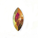 Aurora Crystal Point Back Fancy Stone Foiled - Navette 15x7MM CRYS ASTRAL PINK #0001AP