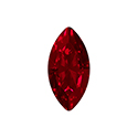 Aurora Crystal Point Back Fancy Stone Foiled - Navette 18x9MM LT SIAM #4002