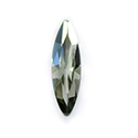 Aurora Crystal Point Back Fancy Stone Foiled - Navette Thin 15x4MM GREIGE #1011