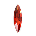 Aurora Crystal Point Back Fancy Stone Foiled - Navette Thin 15x4MM HYACINTH #4001
