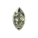 Aurora Crystal Point Back Fancy Stone Foiled - Classical Navette 32x17MM BLACK DIAMOND #1021