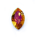 Aurora Crystal Point Back Fancy Stone Foiled - Classical Navette 32x17MM CRYSTAL ASTRAL PINK #0001AP