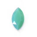 Aurora Crystal Point Back Fancy Stone Foiled - Classical Navette 32x17MM CHRYSOLITE OPAL #9201