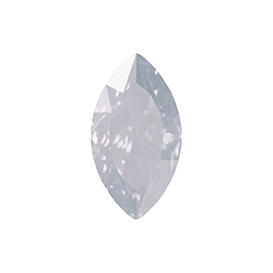 Aurora Crystal Point Back Fancy Stone Foiled - Classical Navette 32x17MM WHITE OPAL #0203