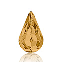 Austrian Crystal Point Back Fancy Stone - Pear 06x3.6MM LT COLORADO TOPAZ