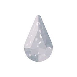 Aurora Crystal Point Back Fancy Stone Foiled - Pearshape 10x6MM WHITE OPAL #0203


























