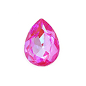 Aurora Crystal Point Back Fancy Stone Unfoiled - Pearshape Drop 14x10MM CRYSTAL DELITE ROYAL RED #0401RREDEL
