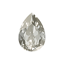 Aurora Crystal Point Back Fancy Stone Foiled - Pearshape Drop 18x13MM MOONLIGHT #0001MON