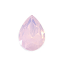 Aurora Crystal Point Back Fancy Stone Foiled - Pearshape Drop 25x18MM ROSE WATER OPAL #5205