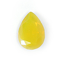 Aurora Crystal Point Back Fancy Stone Foiled - Pearshape Drop 18x13MM TOPAZ  OPAL #2214