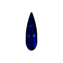 Aurora Crystal Point Back Fancy Stone Foiled - Raindrop 20x6MM MONTANA #7025