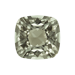 Aurora Crystal Point Back Fancy Stone Foiled - Square Antique 10x10MM BLACK DIAMOND #1021