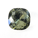 Aurora Crystal Point Back Fancy Stone Foiled - Square Antique 12x12MM GREIGE #1011