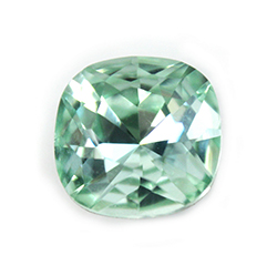 Aurora Crystal Point Back Fancy Stone Foiled - Square Antique 12x12MM LIGHT AZORE #8005
