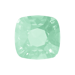 Aurora Crystal Point Back Fancy Stone Foiled - Square Antique 12x12MM PACIFIC OPAL #8203