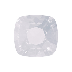 Aurora Crystal Point Back Fancy Stone Foiled - Square Antique 12x12MM WHITE OPAL #0203