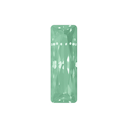 Aurora Crystal Point Back Fancy Stone Foiled - Princess Baguette 15X05MM PACIFIC OPAL #8203