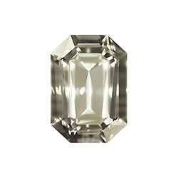 Aurora Crystal Point Back Fancy Stone Foiled - Cushion Octagon 14x10MM BLACK DIAMOND #1021
