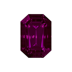 Aurora Crystal Point Back Fancy Stone Foiled - Cushion Octagon 12x10MM FUCHSIA #5011