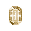 Aurora Crystal Point Back Fancy Stone Foiled - Cushion Octagon 14x10MM GOLDEN SHADOW #0001GSH
