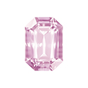 Aurora Crystal Point Back Fancy Stone Foiled - Cushion Octagon 14x10MM LIGHT ROSE #5002