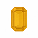 Aurora Crystal Point Back Fancy Stone Foiled - Cushion Octagon 14x10MM TOPAZ OPAL #2214