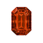 Aurora Crystal Point Back Fancy Stone Foiled - Cushion Octagon 14x10MM TANGERINE #3056