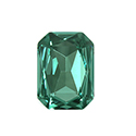 Aurora Crystal Point Back Fancy Stone Foiled - Cushion Octagon 14x10MM LIGHT AZORE #8005