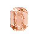 Aurora Crystal Point Back Fancy Stone Foiled - Cushion Octagon 18x13MM LIGHT PEACH #3022