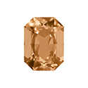 Aurora Crystal Point Back Fancy Stone Foiled - Cushion Octagon 18x13MM LIGHT SMOKED TOPAZ #3041