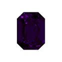 Aurora Crystal Point Back Fancy Stone Foiled - Cushion Octagon 18x13MM PURPLE VELVET #6023