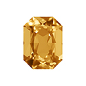 Aurora Crystal Point Back Fancy Stone Foiled - Cushion Octagon 18x13MM SUNFLOWER #3013