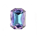 Aurora Crystal Point Back Fancy Stone Foiled - Cushion Octagon 14x10MM VITRAIL LT #0001VL