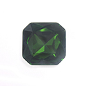 Aurora Crystal Point Back Fancy Stone Foiled - Square Octagon 23x23MM OLIVINE #9032