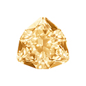 Aurora Crystal Point Back Fancy Stone Foiled - Trilliant 7MM LT COLORADO TOPAZ #3031
