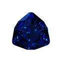 Aurora Crystal Point Back Fancy Stone Foiled - Trilliant 12MM MONTANA #7025