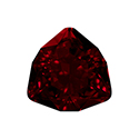 Aurora Crystal Point Back Fancy Stone Foiled - Trilliant 12MM SIAM #4022

