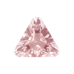 Aurora Crystal Point Back Fancy Stone Foiled - Triangle 23x23MM LT ROSE #5002