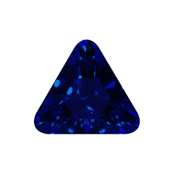 Aurora Crystal Point Back Fancy Stone Foiled - Triangle 23x23MM MONTANA #7025

