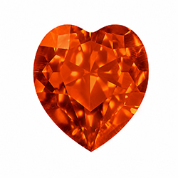 Aurora Crystal Point Back Fancy Stone Foiled - Heart 27MM HYACINTH #4001