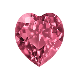 Aurora Crystal Point Back Fancy Stone Foiled - Heart 27MM ROSE #5013