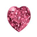 Aurora Crystal Point Back Fancy Stone Foiled - Heart 27MM ROSE #5013