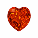 Aurora Crystal Point Back Fancy Stone Foiled - Heart 15.5x14MM HYACINTH #4001